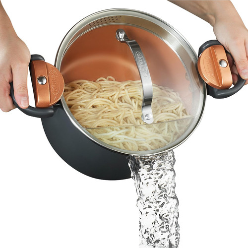 Stock pot with - stock,