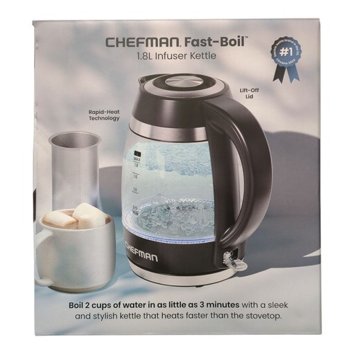 Chefman fast boil electric - fast-boil,
